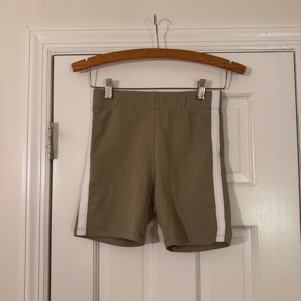 Forever 21 Bike Shorts with Side Stripe